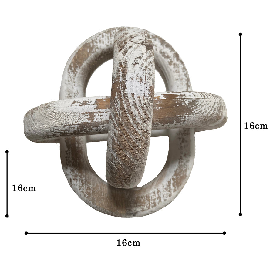 Wooden Link Table Decoration