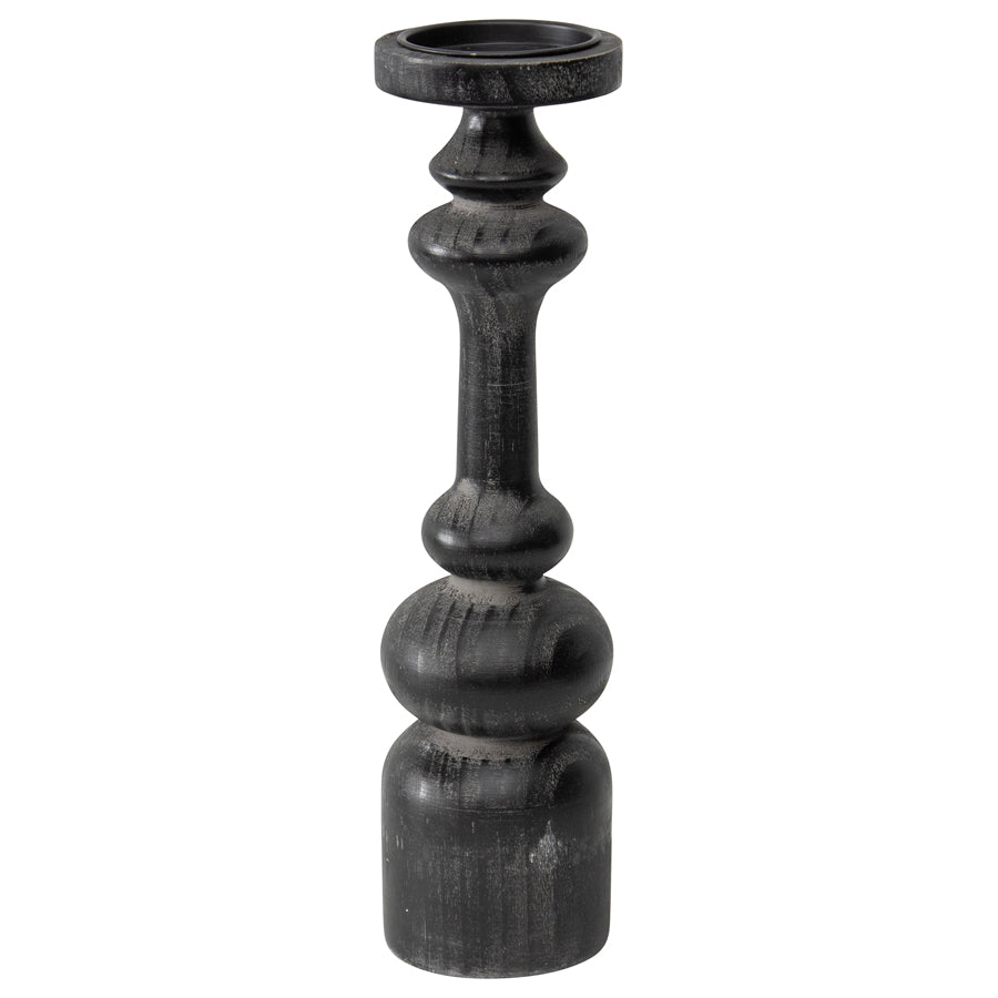 Black Candle Pillar - EXTRA LARGE