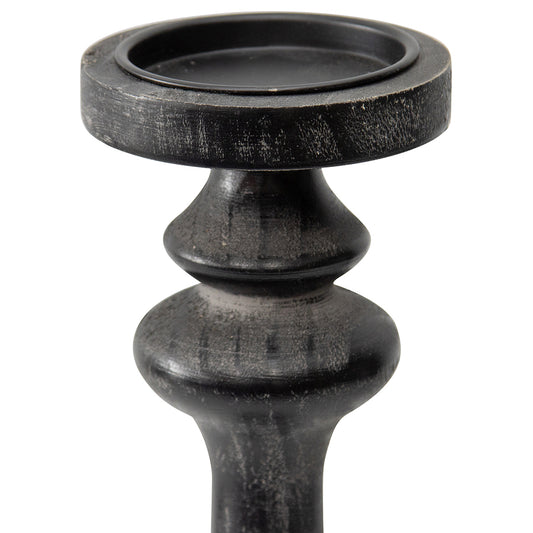 Black Candle Pillar - EXTRA LARGE