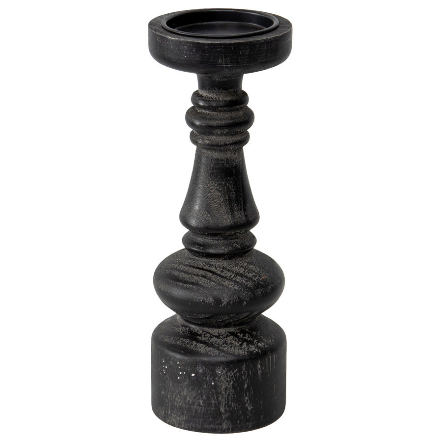 Black Candle Pillar - LARGE