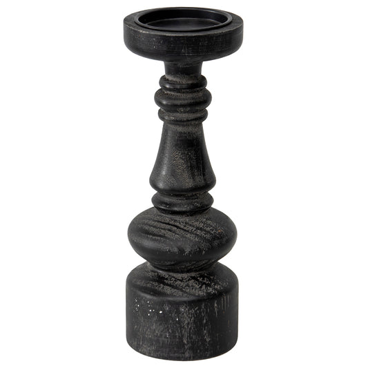 Black Candle Pillar - LARGE